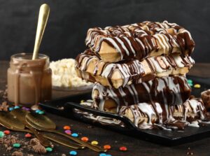 מגדל וופל מושחת